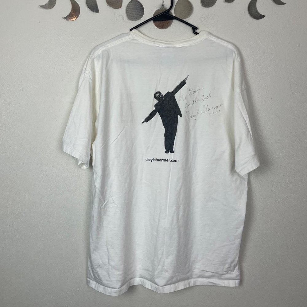 Vintage‎ Signed 2001 Daryl Stuermer Another Side of Genesis Graphic T Shirt - Picture 8 of 9
